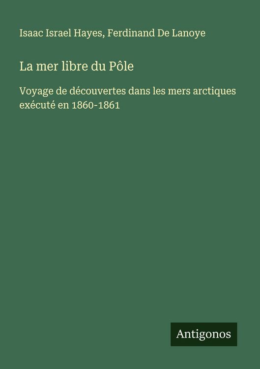 Produktbild: La mer libre du P&ocirc;le
