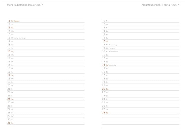 Produktbild: Loriot Agenda A5 2026