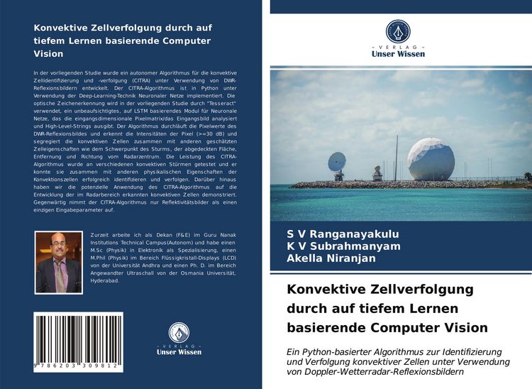 Produktbild: Konvektive Zellverfolgung durch auf tiefem Lernen basierende Computer Vision