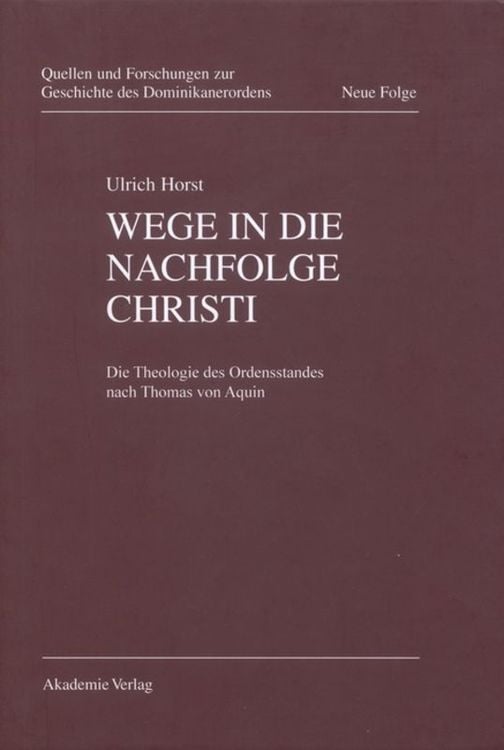 Produktbild: Wege in die Nachfolge Christi