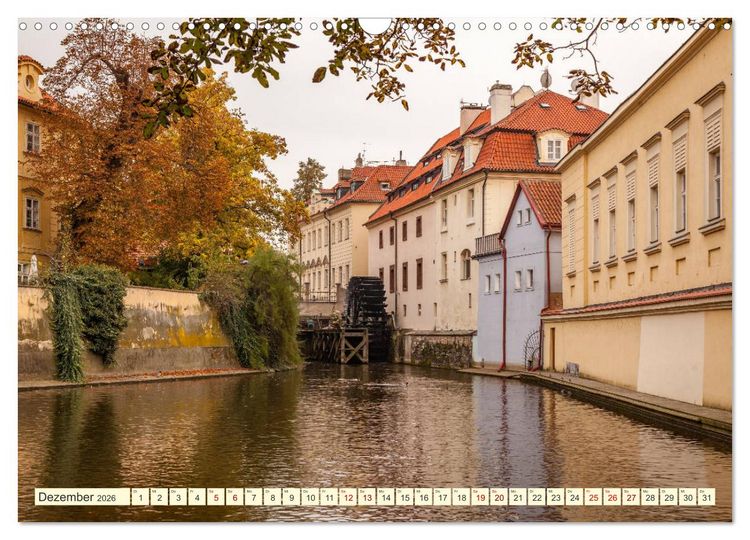 Produktbild: Die sch&ouml;ne Stadt Prag (Wandkalender 2026 DIN A3 quer), CALVENDO Monatskalender