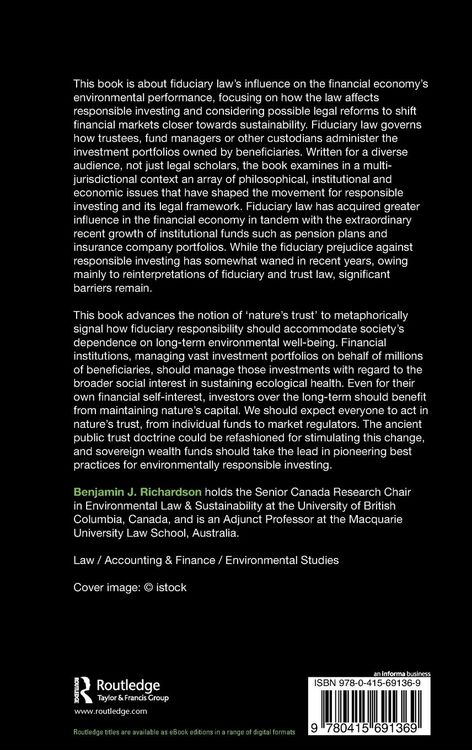 Produktbild: Fiduciary Law and Responsible Investing