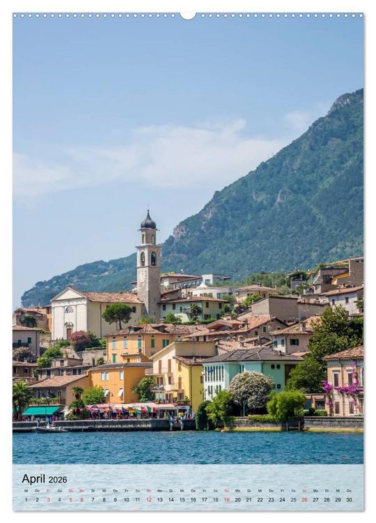 Produktbild: LIMONE SUL GARDA Unvergessliche Momente (Wandkalender 2026 DIN A2 hoch), CALVENDO Monatskalender
