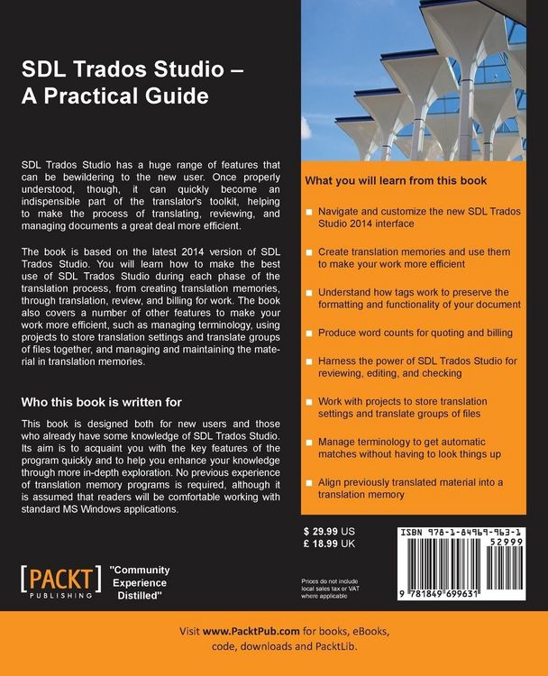 Produktbild: SDL Trados Studio - A Practical Guide