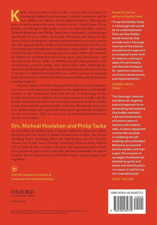 Produktbild: Kodaly Today, 2nd edition