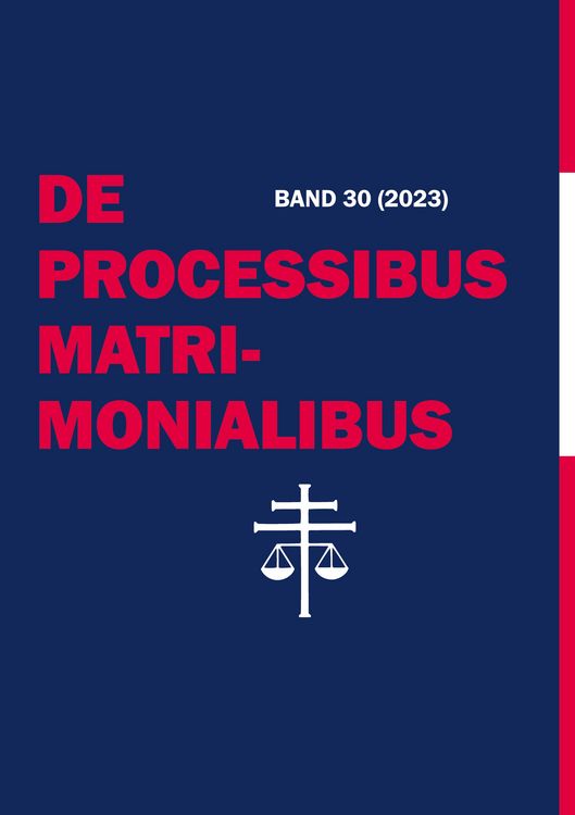 Produktbild: De Processibus Matrimonialibus