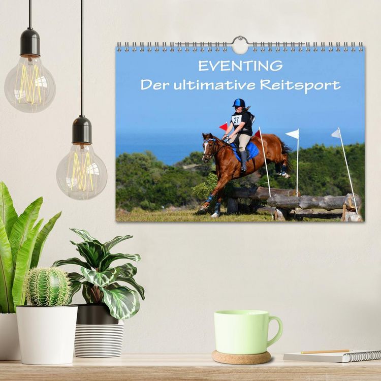 Produktbild: Eventing - Der ultimative Reitsport (Wandkalender 2026 DIN A4 quer), CALVENDO Monatskalender