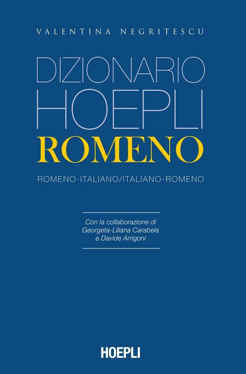 Produktbild: Dizionario Hoepli romeno. Romeno-italiano, italiano-romeno