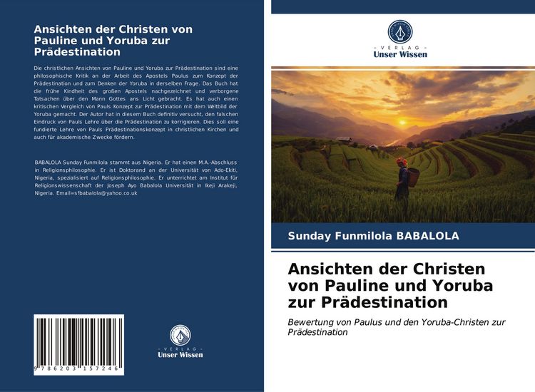 Produktbild: Ansichten der Christen von Pauline und Yoruba zur Pr&auml;destination