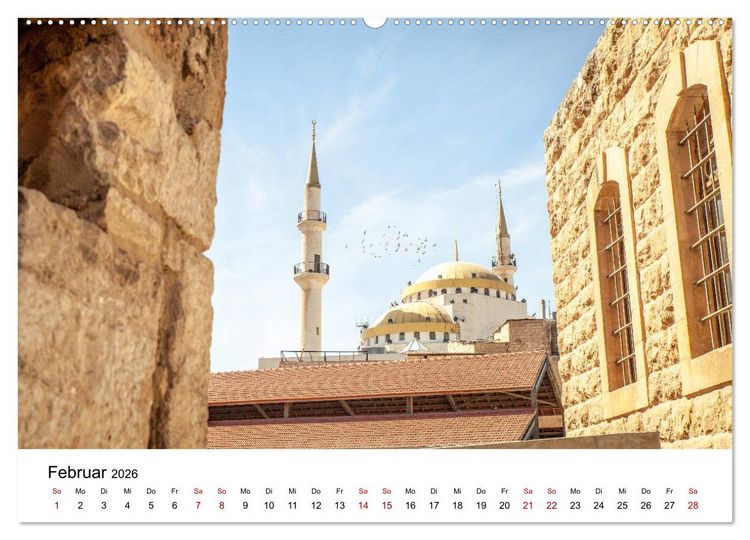 Produktbild: Reiseland Jordanien (Wandkalender 2026 DIN A2 quer), CALVENDO Monatskalender