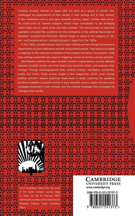 Produktbild: Creating Socialist Women in Japan