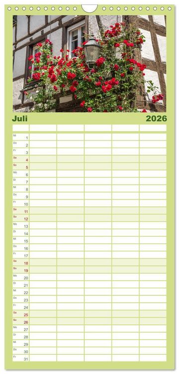 Produktbild: Familienplaner 2026 - Radolfzell am sch&ouml;nen Bodensee mit 5 Spalten (Wandkalender, 21 x 45 cm) CALVENDO