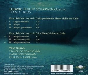 Produktbild: Scharwenka:Piano Trios