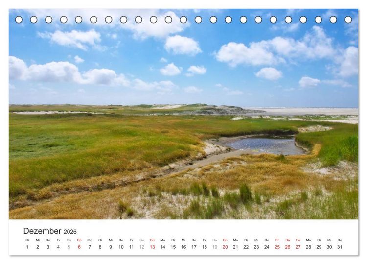 Produktbild: Eiderstedt Impressionen (Tischkalender 2026 DIN A5 quer), CALVENDO Monatskalender