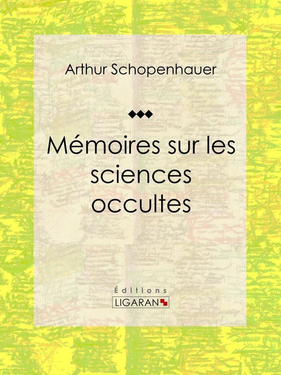 Produktbild: Mémoires sur les sciences occultes