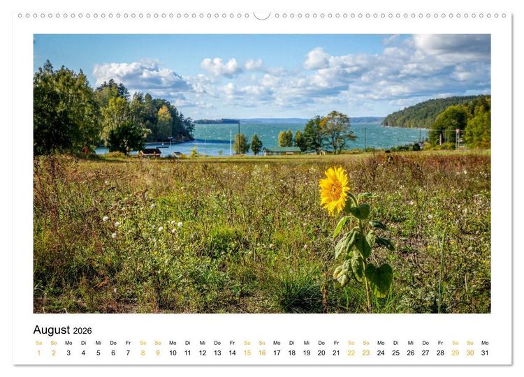 Produktbild: Fernweh Ostsee (Wandkalender 2026 DIN A2 quer), CALVENDO Monatskalender