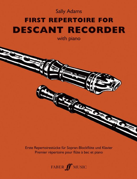 Produktbild: Adams, S: First Repertoire for Descant Recorder