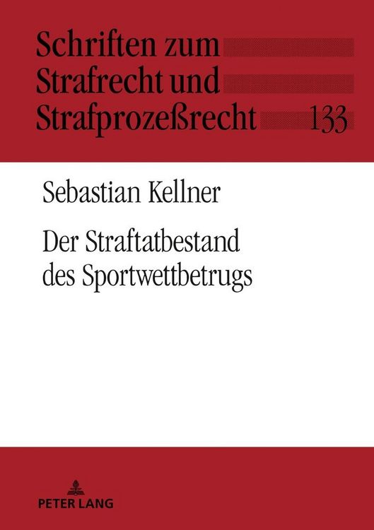 Produktbild: Der Straftatbestand des Sportwettbetrugs