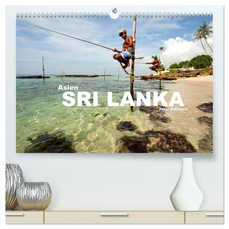 Produktbild: Asien - Sri Lanka (hochwertiger Premium Wandkalender 2026 DIN A2 quer), Kunstdruck in Hochglanz
