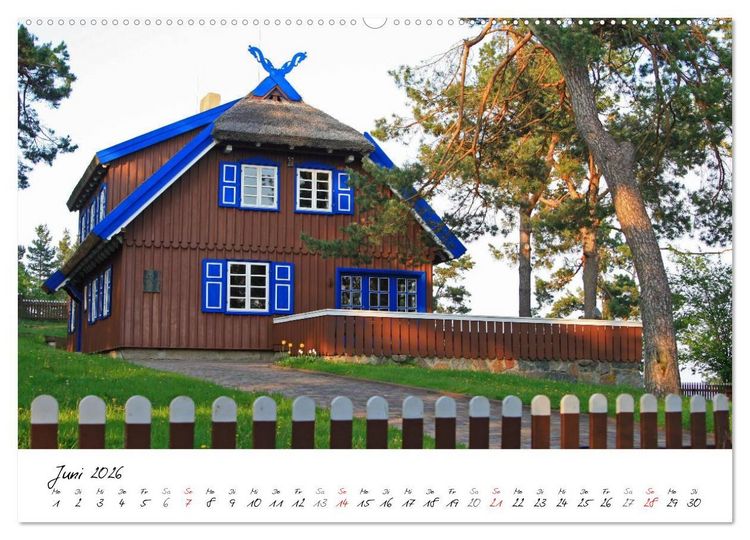 Produktbild: Litauen und Lettland (hochwertiger Premium Wandkalender 2026 DIN A2 quer), Kunstdruck in Hochglanz