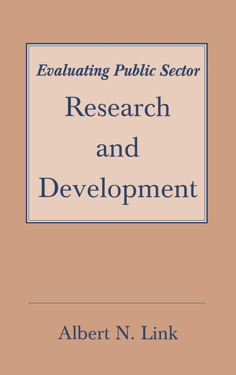 Produktbild: Evaluating Public Sector Research and Development