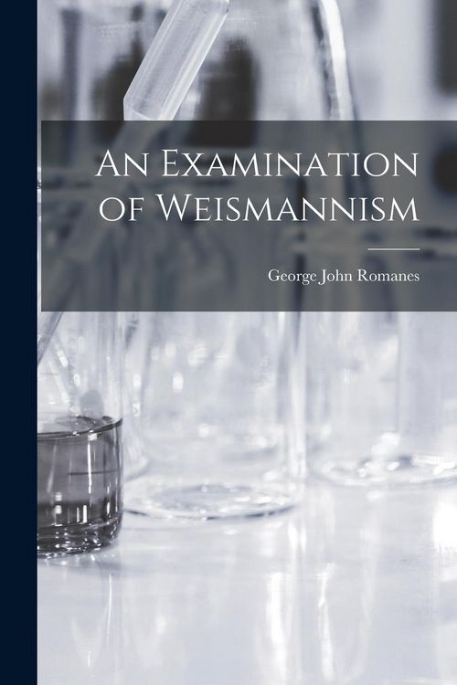 Produktbild: An Examination of Weismannism