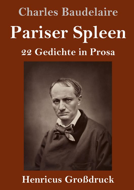 Produktbild: Pariser Spleen (Gro&szlig;druck)