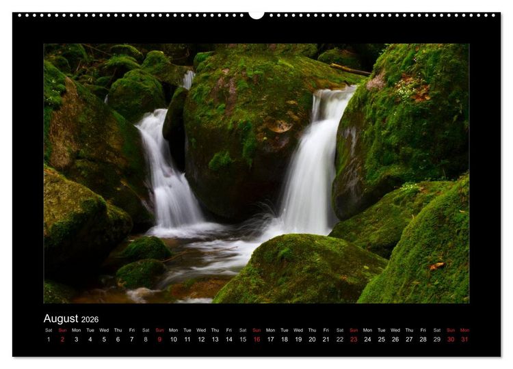 Produktbild: The Black Forest - UK Version (High Quality Premium Wall Calendar 2026 DIN A2 landscape),CALVENDO 12 Month Wall Calendar