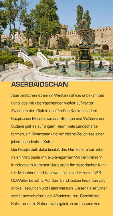 Produktbild: TRESCHER Reisef&uuml;hrer Aserbaidschan