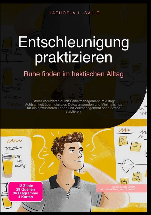 Produktbild: Entschleunigung praktizieren: Ruhe finden im hektischen Alltag