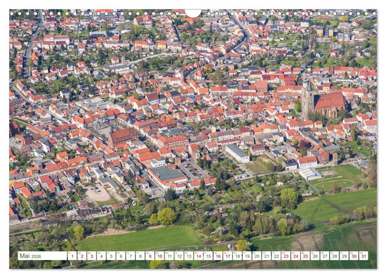 Produktbild: Der Fl&auml;ming aus der Vogelperspektive (Wandkalender 2026 DIN A3 quer), CALVENDO Monatskalender
