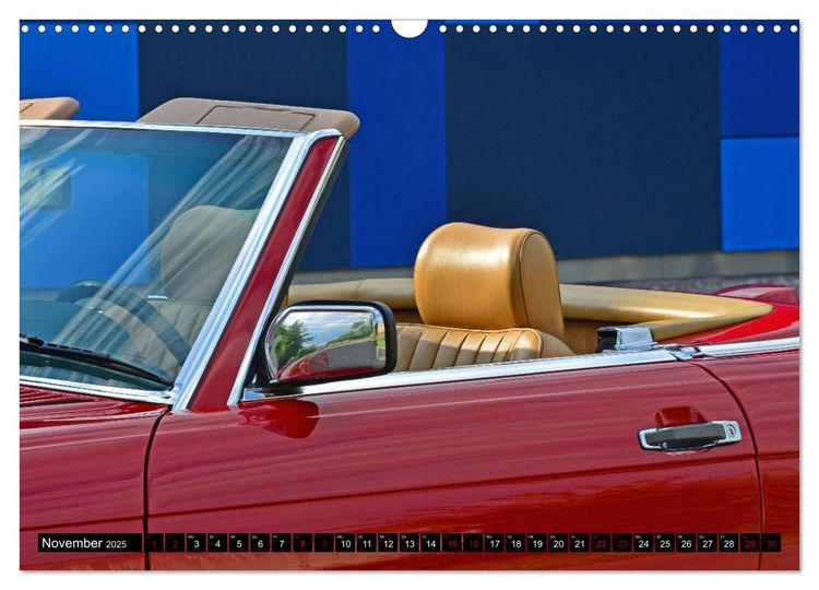 Produktbild: Ein Stern f&uuml;r Amerika - Mercedes Benz 560 SL (Wandkalender 2025 DIN A3 quer), CALVENDO Monatskalender