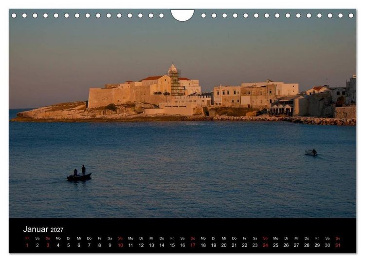 Produktbild: Apulien (Wandkalender 2027 DIN A4 quer), CALVENDO Monatskalender