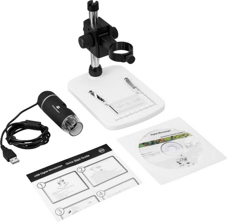 Produktbild: TOOLCRAFT USB Mikroskop 5 Megapixel Digitale Vergr&ouml;&szlig;erung (max.): 150 x