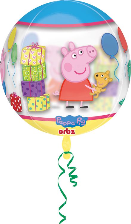 Produktbild: Folienballon Peppa Pig Clear G40 38x40