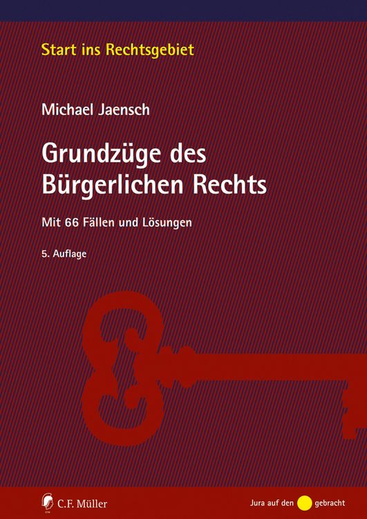 Produktbild: Grundz&uuml;ge des B&uuml;rgerlichen Rechts