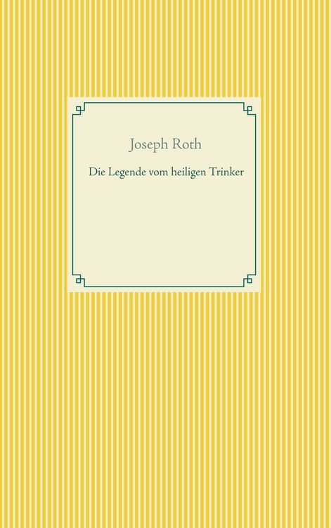 Produktbild: Die Legende vom heiligen Trinker