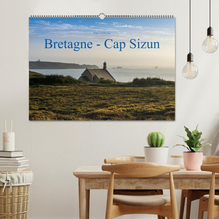 Produktbild: Bretagne - Cap Sizun (Wandkalender 2026 DIN A2 quer), CALVENDO Monatskalender