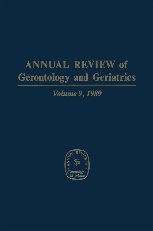 Produktbild: Annual Review of Gerontology and Geriatrics