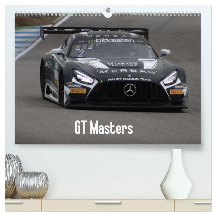 Produktbild: GT Masters (hochwertiger Premium Wandkalender 2026 DIN A2 quer), Kunstdruck in Hochglanz