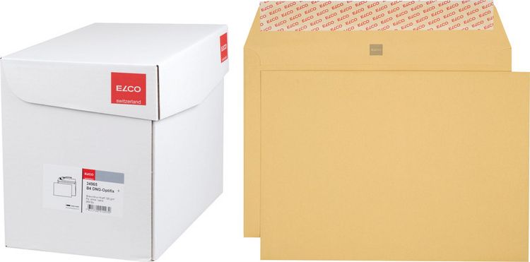 Produktbild: Couvert Kraft B4 braun