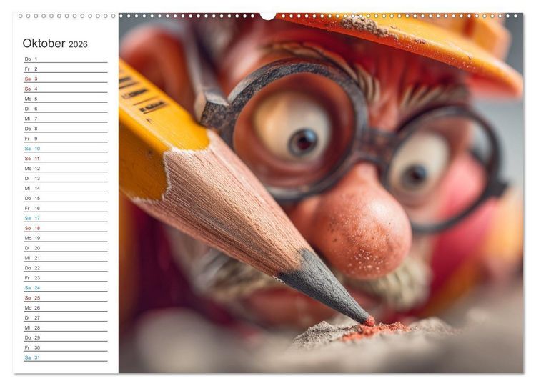 Produktbild: Kaffee, Kabel, Katastrophen (Wandkalender 2026 DIN A2 quer), CALVENDO Monatskalender