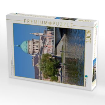 Produktbild: CALVENDO Puzzle POTSDAM Landtagsneubau und St. Nikolaikirche | 1000 Teile Lege-Gr&ouml;&szlig;e 64x48cm Foto-Puzzle f&uuml;r gl&uuml;ckliche Stunden