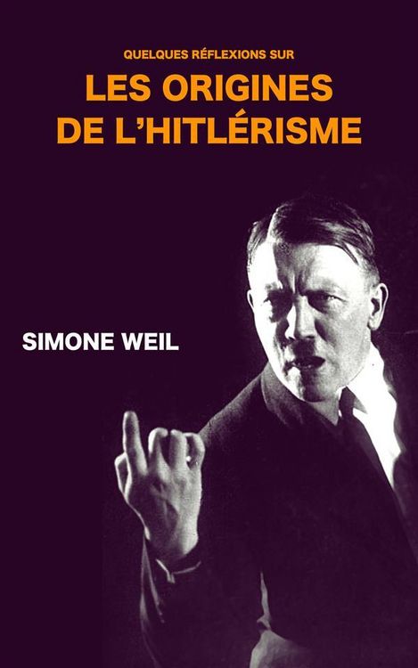 Produktbild: Quelques r&eacute;flexions sur les origines de l'hitl&eacute;risme