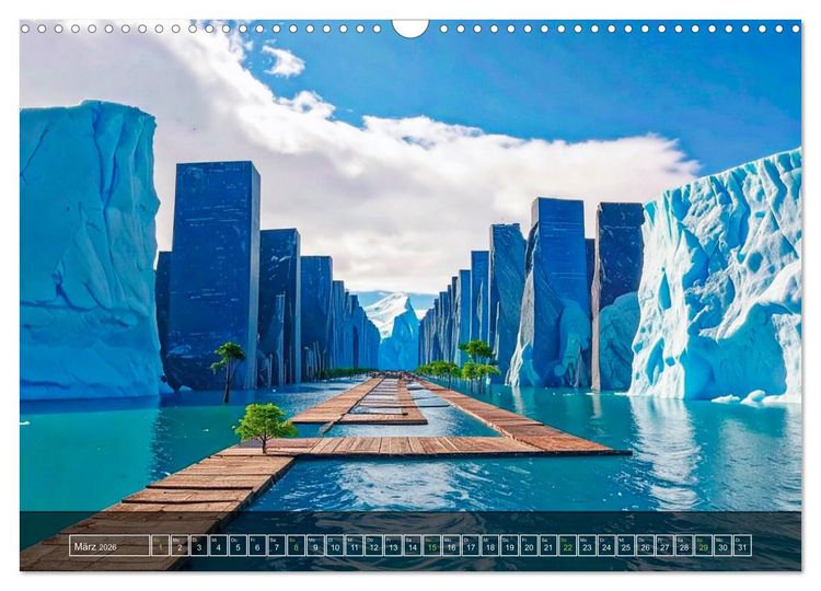 Produktbild: Die Natur kehrt zur&uuml;ck (Wandkalender 2026 DIN A3 quer), CALVENDO Monatskalender
