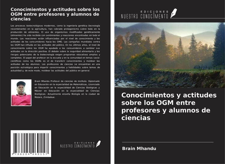 Produktbild: Conocimientos y actitudes sobre los OGM entre profesores y alumnos de ciencias