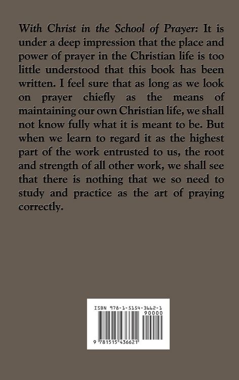 Produktbild: With Christ in the School of Prayer