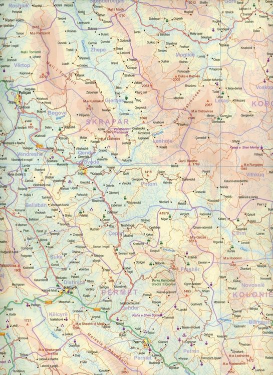Produktbild: Albania 1 : 210 000