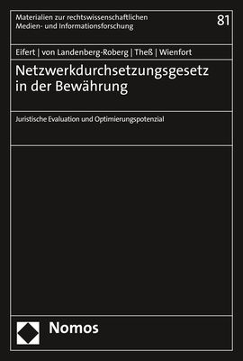 Produktbild: Netzwerkdurchsetzungsgesetz in der Bew&auml;hrung