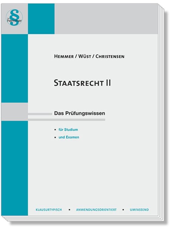 Bild vom Artikel Staatsrecht II vom Autor Karl-Edmund Hemmer